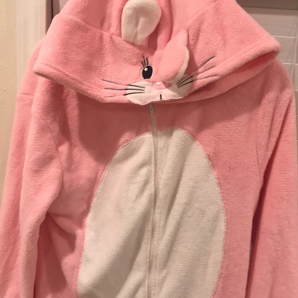 Pink Bunny Onesie!